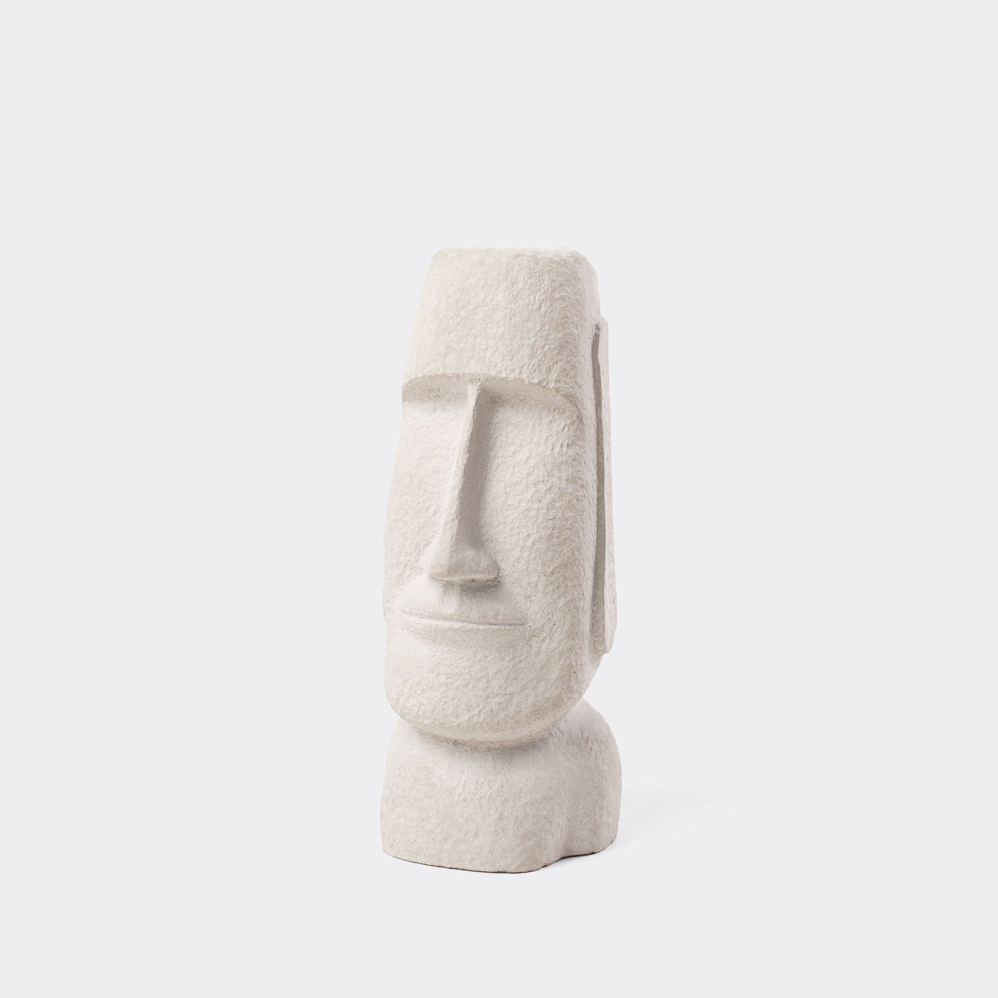 Cabeza Moai de Concreto 10 x 10 x 23 cm