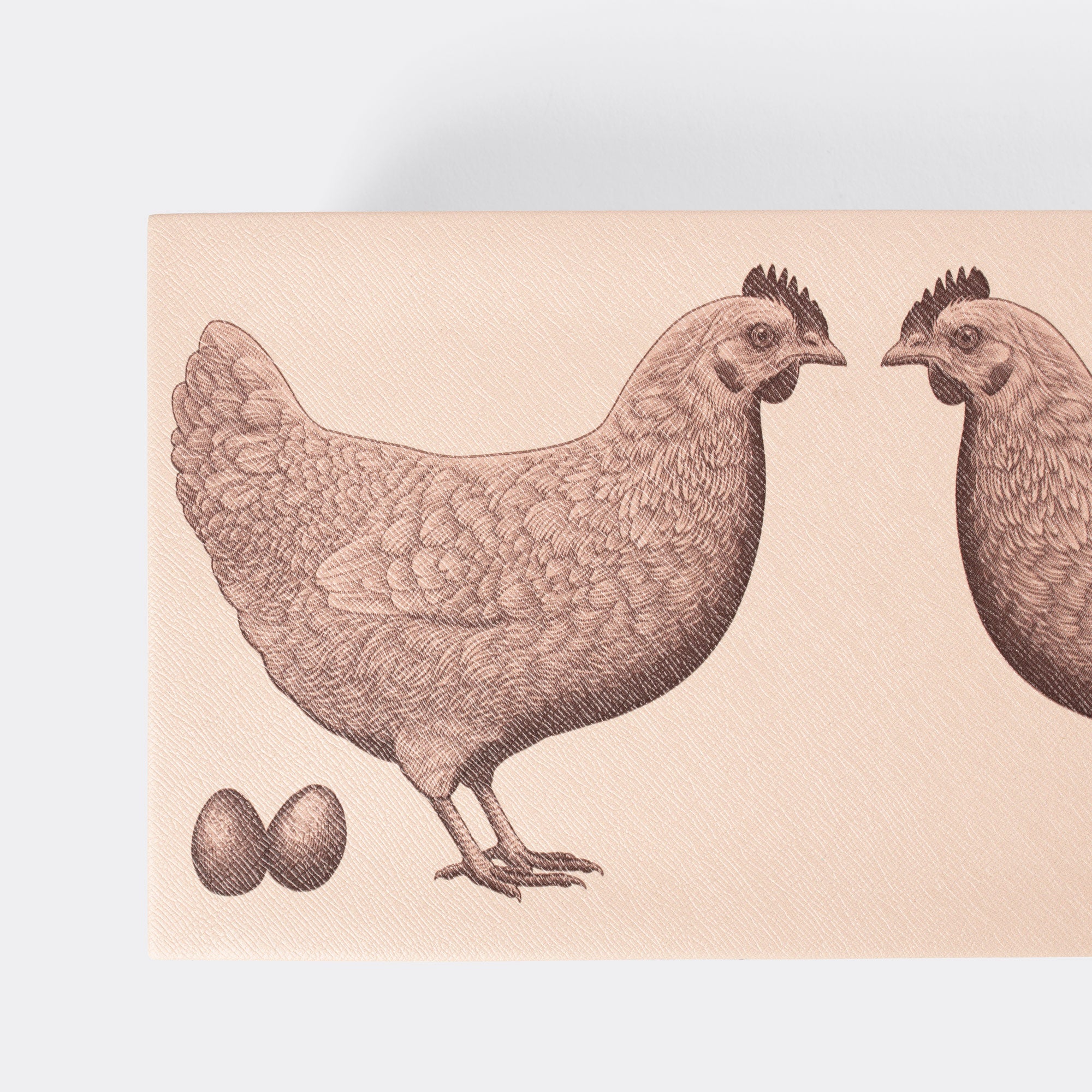 Caja de té Huevos-Gallina 19x36x8 cm