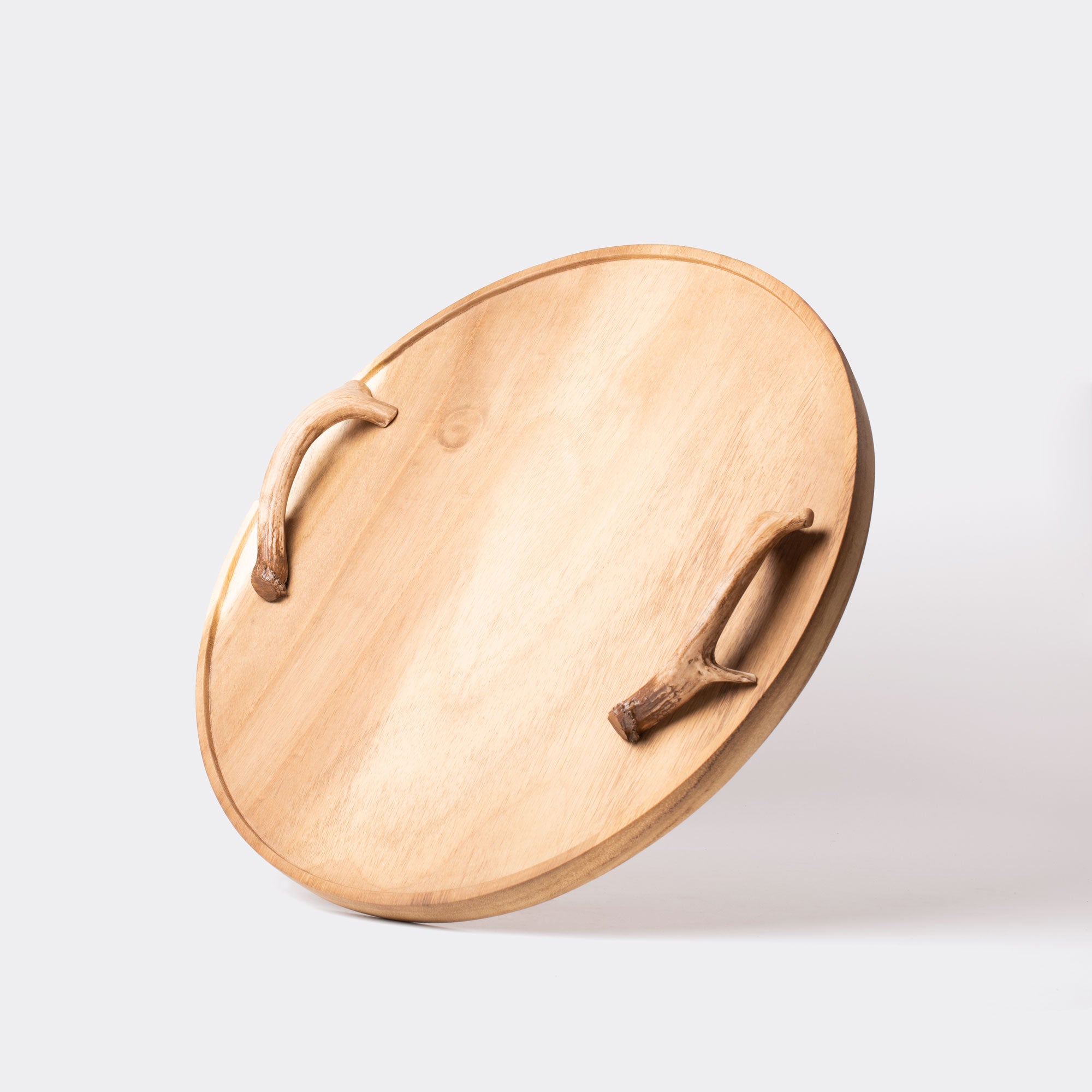 Tabla De Madera Parota 57 cm diámetro