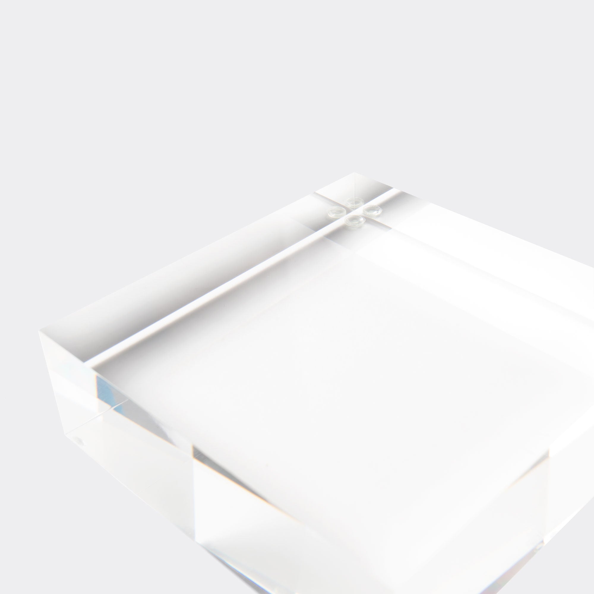 Prisma Cuadrado De Acrílico De 30 x 30