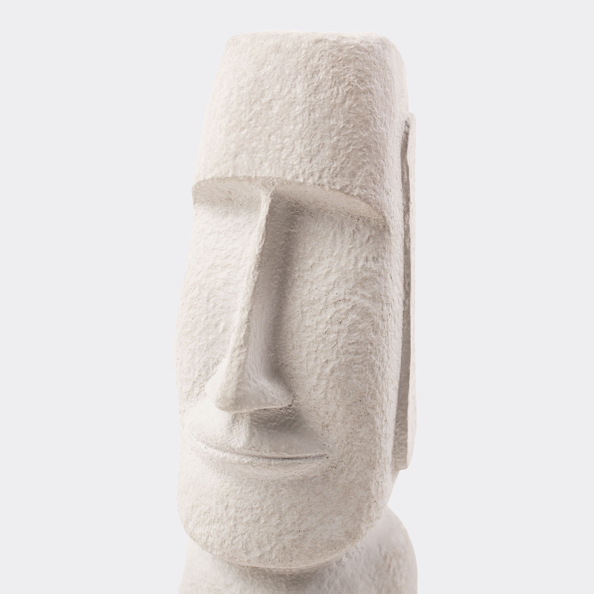 Cabeza Moai de Concreto 10 x 10 x 23 cm